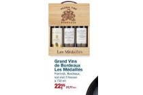 grand vins de bordeaux les medailles