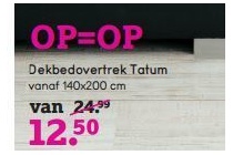 dekbedovertrek tatum nu eur12 50