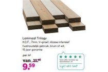 laminaat trilogy nu eur9 59 per m2