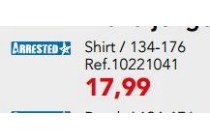 arrested shirt nu eur17 99