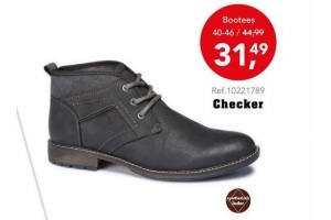 checker bootees nu eur31 49