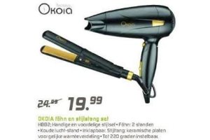 okoia foehn en stijlstang set