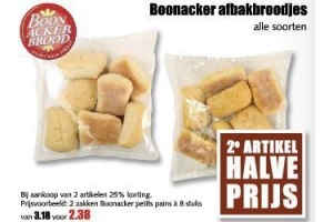 boonacker afbakbroodjes