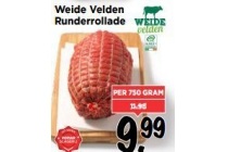 weide velden runderrollade nu eur9 99