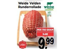 weide velden runderrollade nu eur9 99
