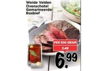 weide velden ovenschotel gemarineerde rosbief nu eur6 99