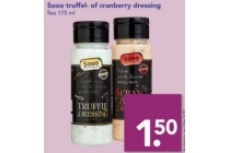 sooo truffel of cranberry dressing