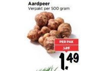 aardpeer 500 gram nu eur1 49