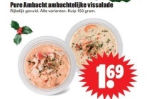 pure ambacht ambachtelijke vissalade
