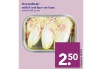 ovenschotel witlof met ham en kaas