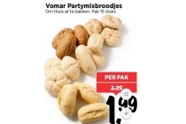 vomar partymixbroodjes
