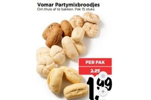 vomar partymixbroodjes
