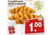 croustifrance verse croissant