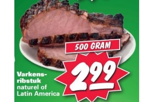varkensribstuk
