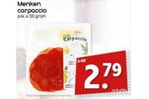 menken carpaccio