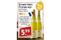 ernest wein franse wijn