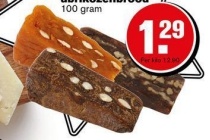 vijgenbrood dadelbrood en abrikozenbrood