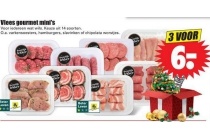 vlees gourmet mini s