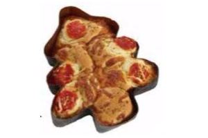 boboli kerstboom focaccia
