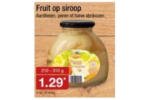 fruit op siroop