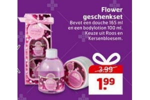 flower geschenkset