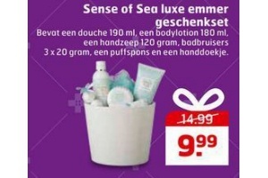 sense of sea luxe emmer geschenkset