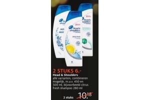 alle varianten head en shoulders