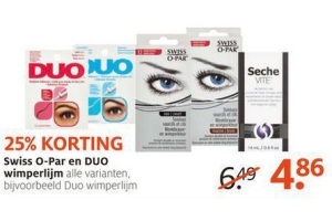 swiss o par en duo wimperlijm