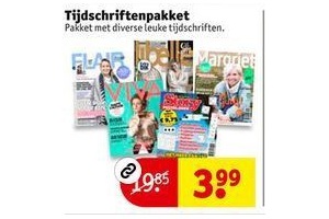 tijdschriftenpakket