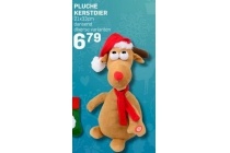 pluche kerstdier