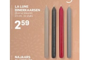 la lune dinerkaarsen