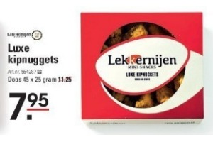 luxe kipnuggets