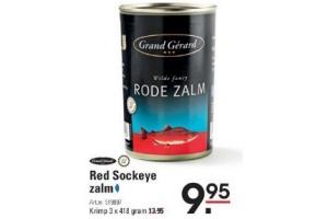 red sockeye zalm