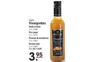 vinaigrettes