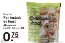 pan tostado en toast