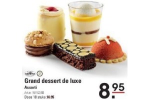 grand dessert de luxe