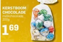 kerstboom chocolade