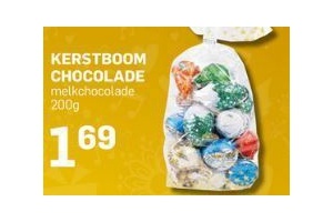 kerstboom chocolade