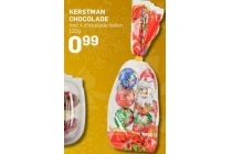 kerstman chocolade