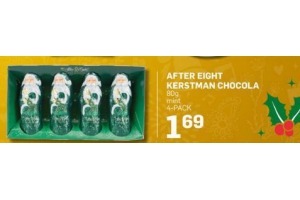 after eight kerstman chocolade