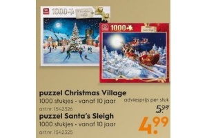 kerstpuzzels