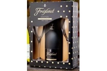 freixenet cordon negro geschenkverpakking met 2 glazen