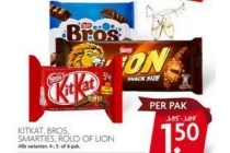 kitkat bros smarties rolo of lion