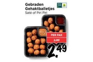 gebraden gehaktballetjes