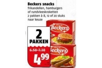 beckers snacks