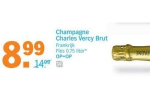 champagne charles vercy brut nu eur8 99
