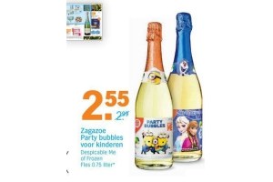 zagazoe party bubbles voor kinderen nu eur2 55