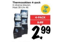 thermosokken 4 pack