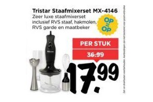 tristar staafmixerset mx 4146