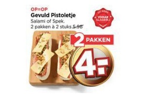 gevuld pistoletje
